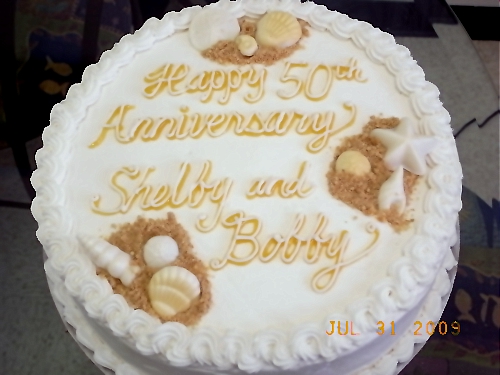 50th Anniversary Cake