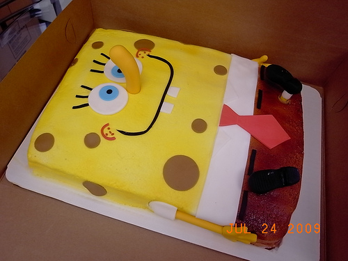 Sponge Bob Cake