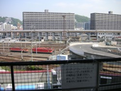 レフトパフォーマンス席裏からの景色