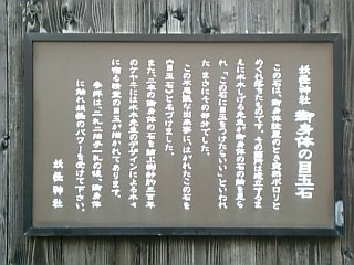 目玉石　説明書