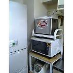 レンジ台にのせてみる