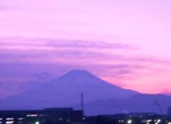 富士山2007.12.24夕方