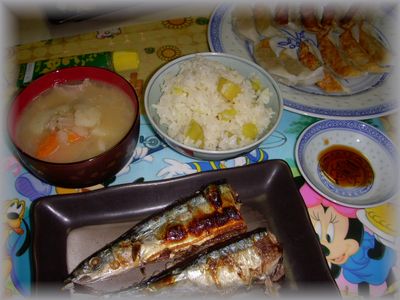 今日は、秋刀魚♪＆さつまいもご飯.jpg