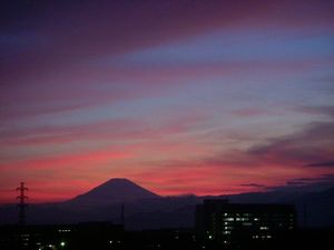 本日ラスト富士山♪夕景♪s.jpg