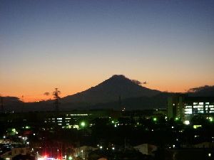 富士山夕景♪s.jpg