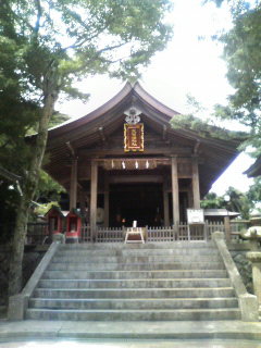 志賀海神社拝殿