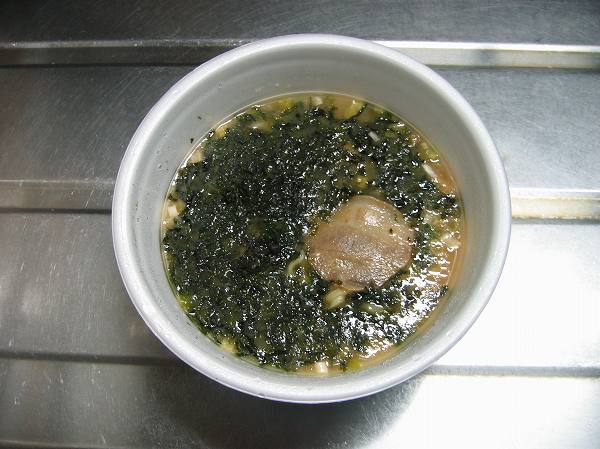 凄麺　豚骨醤油　磯海苔ラーメン３