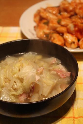 白菜とベーコンのコンソメ煮.JPG
