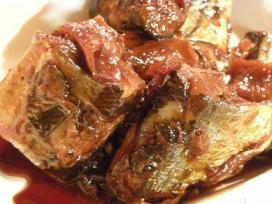 お義母の秋刀魚の甘露煮.JPG