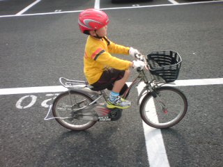 20111113_三男自転車