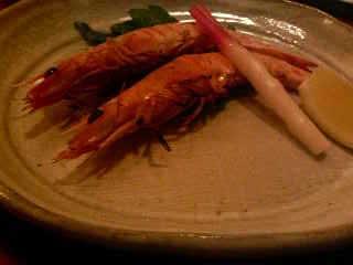 海老の姿焼き