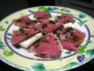 牛肉のカルパッチョ