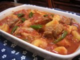 スペアリブとおじゃがのトマト煮