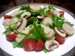 ホタテと春満載サラダ