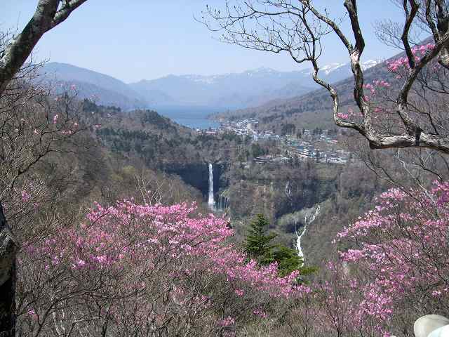 華厳の滝、白雲滝