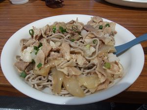 冷やし肉蕎麦