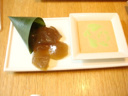 わらびもちフォンデュ