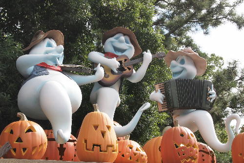 ★ディズニーランド・ハロウィン2011★デコレーション・飾り付け・プラザ・エントランス・ウエスタンランド
