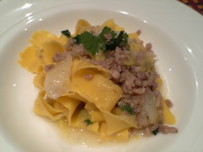 ビランチャパスタ