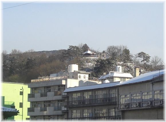 新十綱橋より愛宕神社