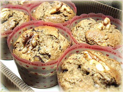 チョコバナナマフィン２