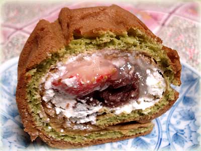くるくるわっふるいちご大福２