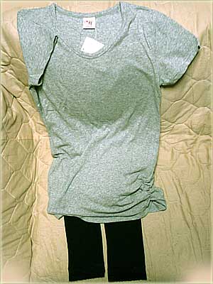 ロンＴ＋スパッツ