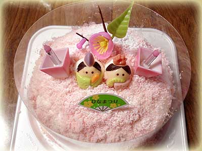 ひなケーキ