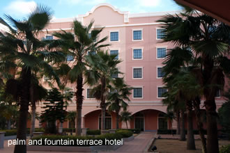 palm and fountain terrace hotel