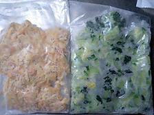 お助け冷凍(油揚げ・白束菜)