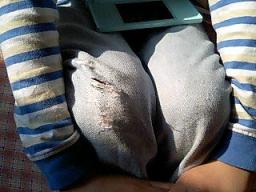 三男のジーンズ