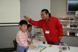 虫の体験学習教室