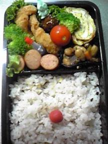 １０月２４日長男弁当