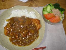 カツカレー.JPG