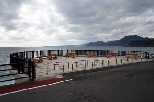 爪木崎も穏やかです。