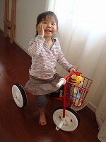 三輪車でGO!GO!ミユ♪