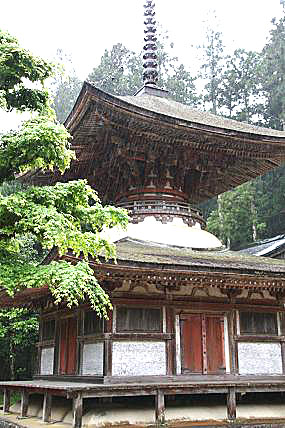 雨の高野山５