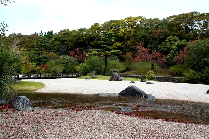  日本庭園の秋8