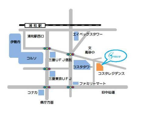 grace地図