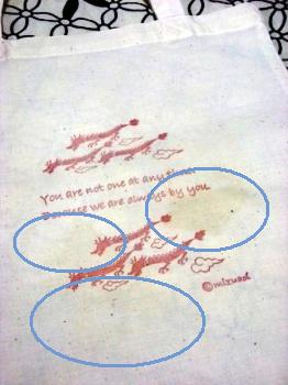 エコバッグ中(ルージュ)