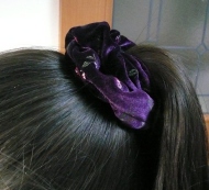 ベルベットシュシュ着画