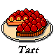 苺タルトの絵