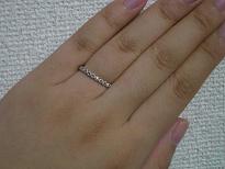 ベーネローズカットリング着用DC