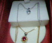 ネックパライバ＆ルビー.