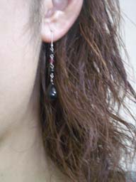 セデューストオニキス＆スピネル着用