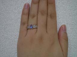 キホウ在庫処分ロイブル着用(薬指)