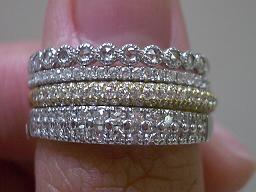 ダイヤリング色々