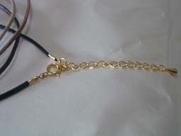 マンモス皮ひも(金具部分)