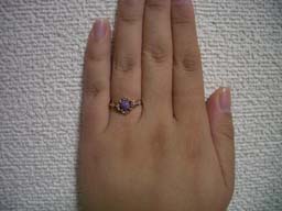 ベーネPGチャロアイト着用(薬指)