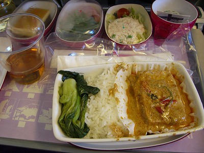 タイ航空機内食